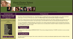 Desktop Screenshot of firstchoicetalent.com